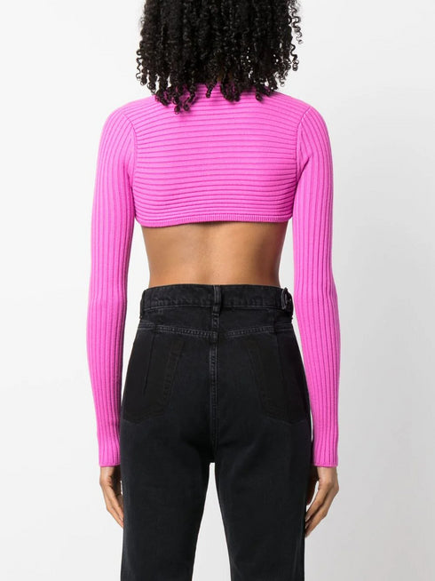 FORTE FORTE CROPPED CARDIGAN